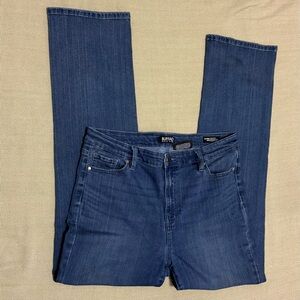 Women's Buffalo David Bitton High-Rise Straight Leg Denim Jeans Sz. (10/30)